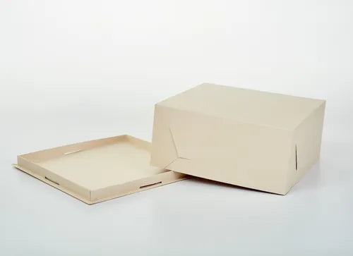 cod: 3786 (15u) CAJA PARA TORTAS POSTRES SEMIFRÍOS U - medida: 26x26x10
