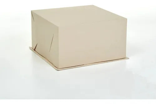 cod: 3535 (50u) CAJA BASE BANDEJA + TAPA 23 . TORTAS TARTAS POSTRES SEMIFRIOS - BAULETTO - medida: 23x23x7