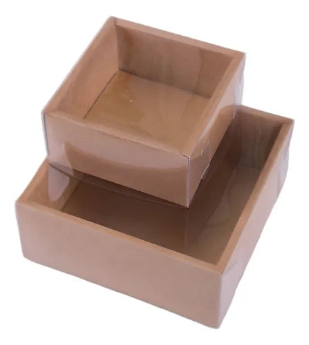 cod: 515 (10u) CAJA REGALOTAPA PVC Base y Tapa 17.5 X 17.5 X 6 (10U) COD:515 - medida: 17.5x17.5x6
