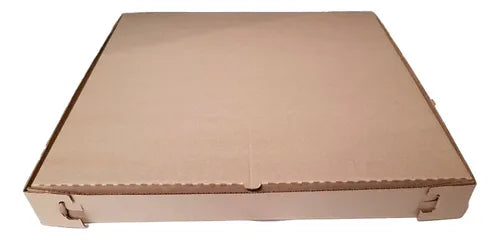 cod: 4269 (100u) CAJAS PIZZA MICRO MARRÓN ESTÁNDAR GRANDE PAQ - medida: 32x32x4