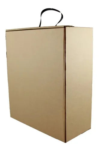 cod: 4273 (10u) CAJA ENVIOS ZAPATO, ROPA, REGALOS SIN CINTA - medida: 32x28x13