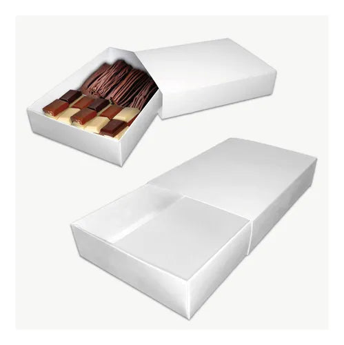 cod: 2398 (50u) CAJA FOSFORERA PARA CHOCOLATES COOKIES BOMBONES - medida: 0x0x0