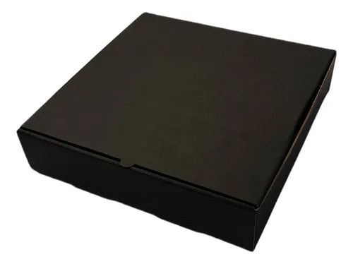 cod: 3985 (100u) CAJA PREMIUM CAMISAS DECO ENVÍOS ROPA NEGRA - medida: 28x28x6