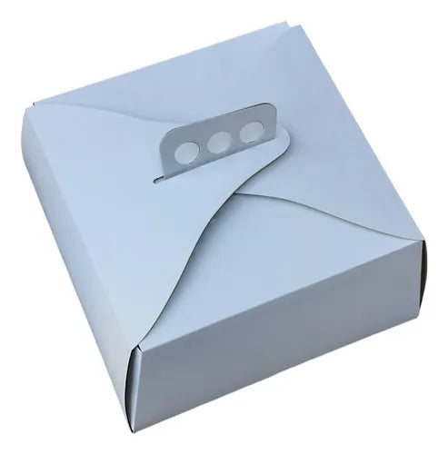 cod: 3654 (10u) CAJAS MALETÍN PARA TORTAS-TARTAS-CATERING - medida: 25x25x12