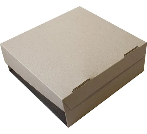 cod: 3707 (20u) CAJAS TORTA SANDWICH DESAYO DS BLACK WOOD - medida: 25x25x25