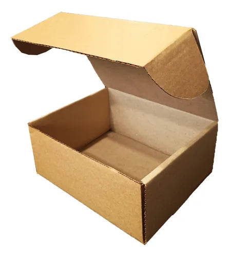 cod: 2859 (4u) CAJA REFORZADA MARRON 11.5.5 ENVIOS ROPA LIBRERIA - medida: 15x11.5x6.5