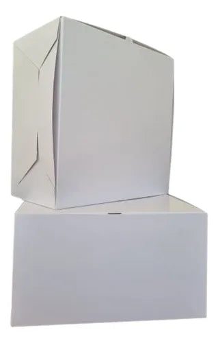 cod: 3885 (25u) CAJA COFRE CATERING / LCH MAXI - BLANCA - medida: 27x27x10