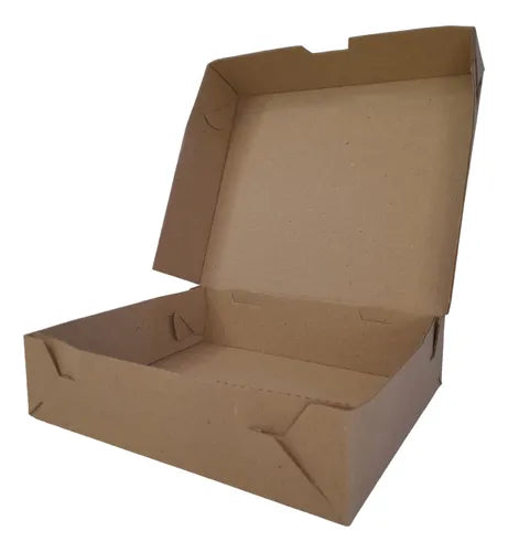 cod: 213 (10u) CAJA 20X17.5X5 EMPANADAS KRAFT CORRUGADO AUTOARMABLE (10U) COD: 213 - medida: 185x185x185