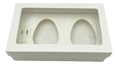 cod: 3699 (10u) CAJA PARA HUEVOS DE PASCUAS DOBLES N - medida: 25x15x7