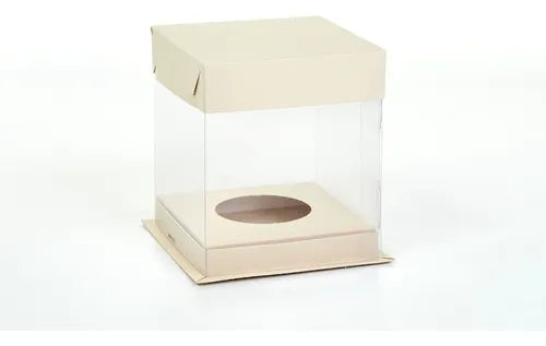 cod: 2875 (50u) CAJA B + T C/CA HUEVO PVC CRISTAL 13,5 U 006H - medida: 15.5x13x13