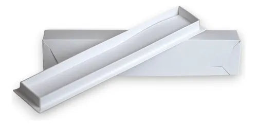 cod: 4433 (50u) CAJA BASE + TAPA 35,5,5 BUDIN - 003 BAULETTO - medida: 35.5x6.5x5.5