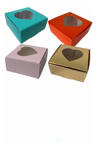 cod: 2561 (12u) CAJAS BOMBONES CHOCOLATES GALLETITAS LENCERÍA COOKIES - medida: 10x10x5