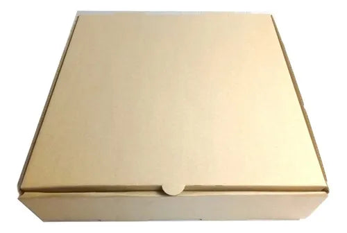 cod: 4017 (100u) CAJA EMPANADA - 1 1/2 DOCENA MICROCORRUGADO - medida: 28.5x28x6.5