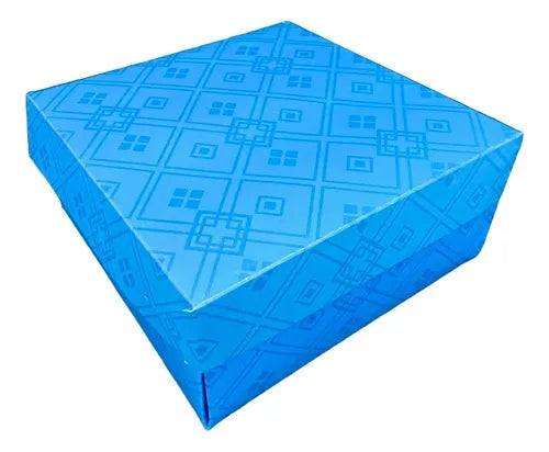 cod: 3579 (10u) CAJAS -TORTA-DESAYOS CON FRENTE VOLCABLE - medida: 24x24x10