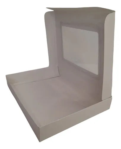 cod: 267 (10u) CAJA AJUAR REGALOS WH CARTON VISOR AUT 25x18.5x3.5 - medida: 25x18.5x3.5