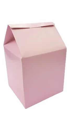 cod: 2957 (10u) CAJA ROSA CHICA CARTULINA GOLOSINAS SOUVENIRS COOKIES - medida: 17x9.5x9.5