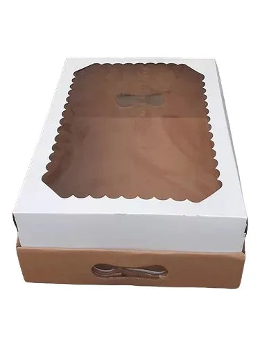 cod: 4556 (5u) CAJA PARA TORTAS NÚMERO ZONA NORTE - medida: 43x32x12