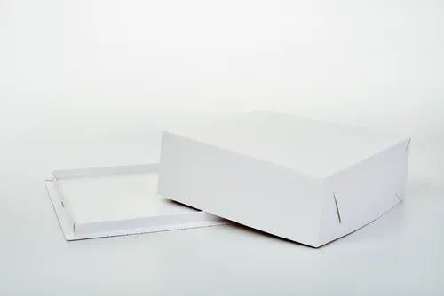 cod: 3804 (15u) CAJA PARA TORTAS POSTRES CATERING SEMIFRÍOS U - medida: 26x26x12