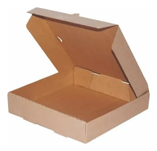cod: 2300 (100u) CAJA DE EMPANADA 1 DOCENA POR 100 COLOR MARRÓN CLARO - medida: 0x0x0
