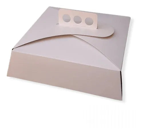 cod: 3896 (10u) CAJAS GRANDE TORTAS- POSTRES -SANDWICHES - medida: 27x27x12