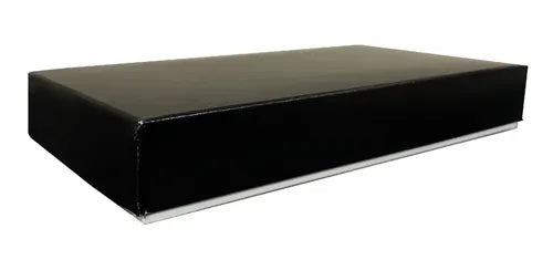 cod: 2920 (10u) CAJA ESTUCHE BOMBONES 1/4 KILO BAJA CHOCOLATE . - medida: 16x8.5x3.4