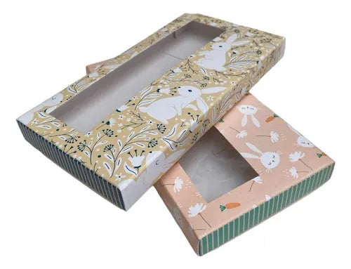 cod: 2884 (10u) CAJA PARA TABLETA CHOCOLATE PASCUA SURTIDO 8,5,50 - medida: 15.5x8x1.5
