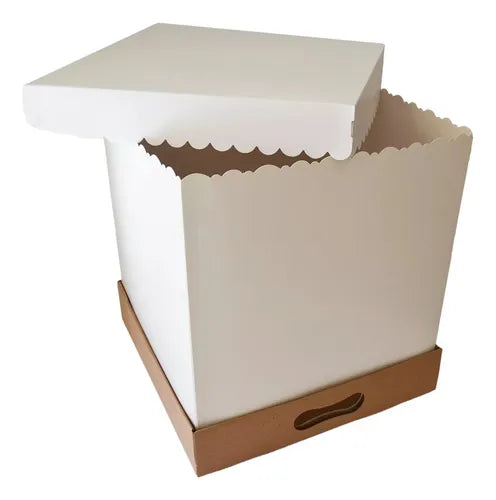 cod: 4314 (20u) CAJAS PARA TORTAS ALTAS, DRIP CAKES - medida: 33x25x25