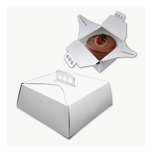 cod: 3961 (100u) CAJAS PARA TORTAS ENVÍO GRATIS - medida: 27x27x15