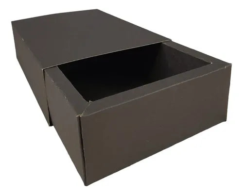 cod: 176 (10u) CAJA 15X10X5 LENCERIA REGALOS NEGRO Base y Funda BORDE (10U) COD:176 - medida: 15x10x5