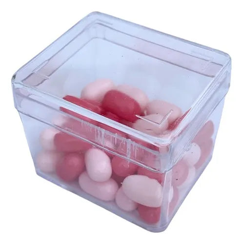 cod: 2203 (3u) CAJAS TRANSPARENTES IDEAL SOUVENIRS 4,4,7,4 - medida: 0x0x0