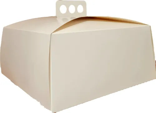 cod: 4020 (25u) CAJA PARA TORTAS  - BLANCA - medida: 29x29x10