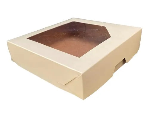 cod: 2805 (10u) CAJA PARA GALLETITAS ARTESANÍAS CHOCOLATES BOMBONES - medida: 15x14x3