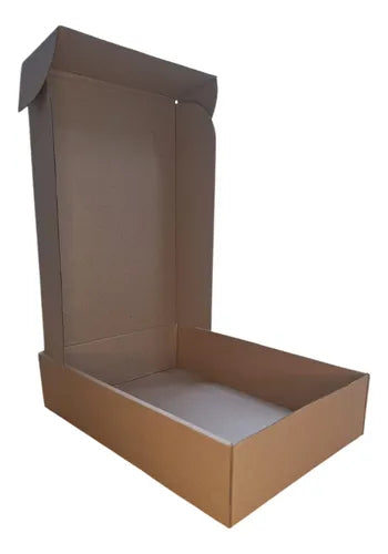cod: 376 (10u) CAJA 3 BOTELLAS 25X9X31 KRAFT CORRUGADO (10U) COD: 376 - medida: 25x9x31