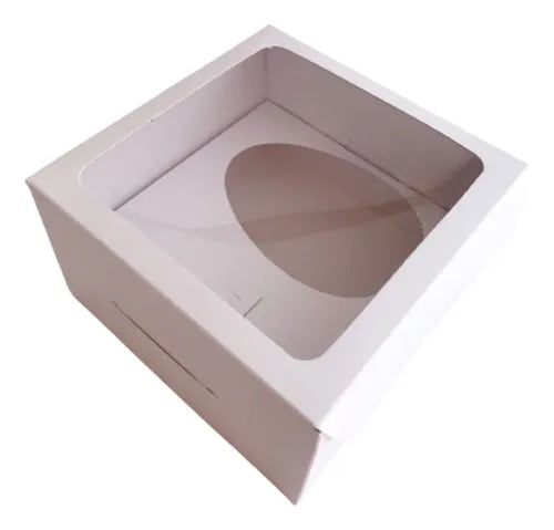cod: 2970 (25u) CAJA PARA MEDIO HUEVO DE PASCUA N - medida: 17x17x17