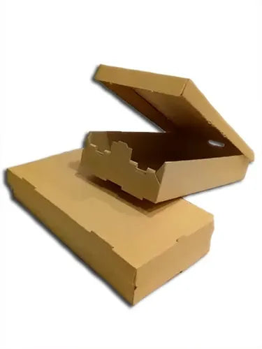 cod: 2312 (50u) CAJA PARA EMPANADAS MARRÓN DOCENA  I - medida: 0x0x0