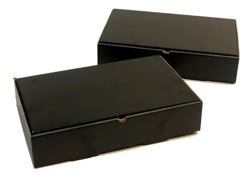 cod: 4157 (25u) CAJAS ROPA REPUESTO ENVIOS MAQUILLAJE NEGRO/M - medida: 30x19x6