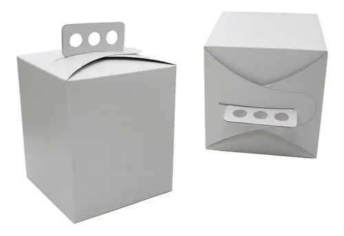 cod: 3289 (25u) CAJA PAN DULCE 1 KG KRAFT CON MANIJA STOCK - medida: 20x17x17