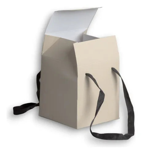 cod: 2983 (25u) CAJA C/MANIJAS 13,5 1/2KG U PAN DULCE TAZA 040 - medida: 17.5x13x13