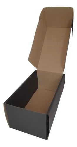 cod: 306 (10u) CAJA 24X12X10 MATES NEGRO CORRUGADO E-COMMERCE (10U) COD: 306 - medida: 24x12x10