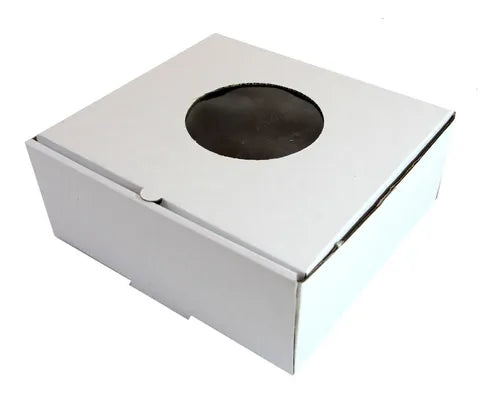 cod: 3227 (100u) CAJA REFORZADA ROPA, SOUVENIR,  C/VISOR B/M 18.5 - medida: 20x18x7.5