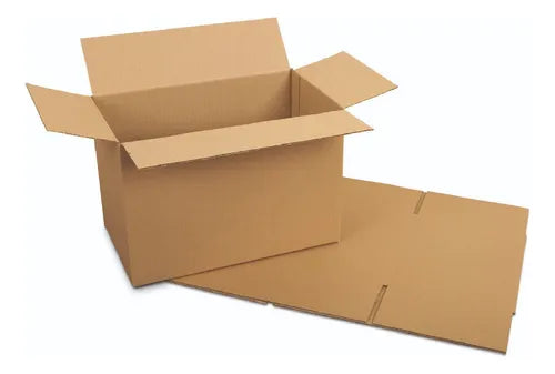 cod: 4620 (10u) CAJA CARTON EMBALAJE  MUDANZA REFORZADA 10 - medida: 60x30x20