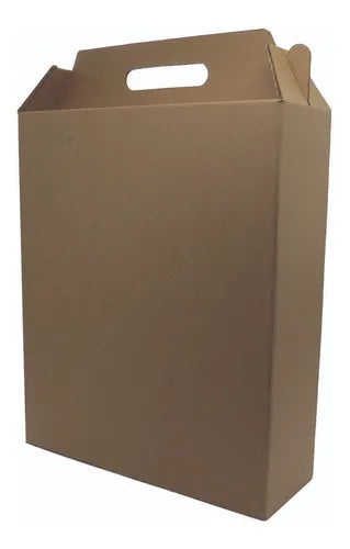 cod: 4418 (10u) CAJAS MICRO CORRUGADO VINO ECOMMERCE 29 - medida: 35x29x9