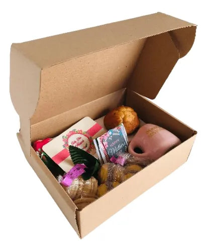 cod: 3693 (10u) CAJA PARA EMPANADAS- SÁNDWICH - DESAYOS - medida: 25x19x6