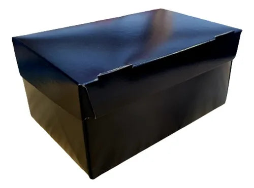 cod: 3017 (100u) CAJAS PARA HAMBURGUESAS Y PAPAS TOTAL BLACK - NEGRA - medida: 18x12x5