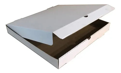 cod: 2335 (50u) CAJAS PARA PIZZA MICRO B/M GRANDE 33 PAQ  LISAS - medida: 0x0x0