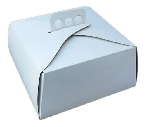cod: 3651 (10u) CAJAS PARA TRANSPORTAR TORTA - medida: 25x25x12