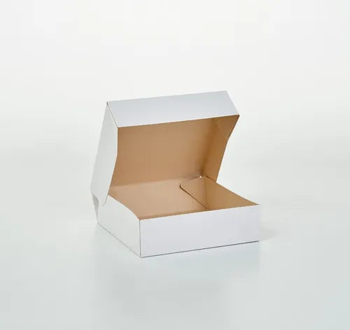 cod: 2932 (25u) CAJA TARTA POSTRES MASAS SALADITOS REGALO  U - medida: 17x17x5