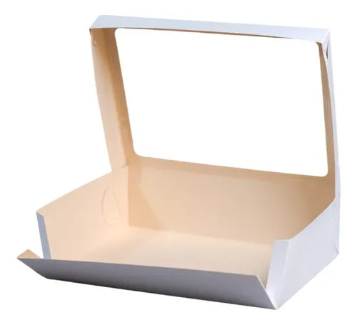 cod: 4390 (25u) CAJA VISOR DESAYO SANDWICHES BLANQUERIA 34,5 25U - medida: 34.5x26x10