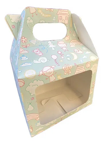 cod: 2766 (10u) CAJA VALIJA  INFANTIL BB VISOR MANIJA  MINI AJUAR - medida: 13x10x2.5