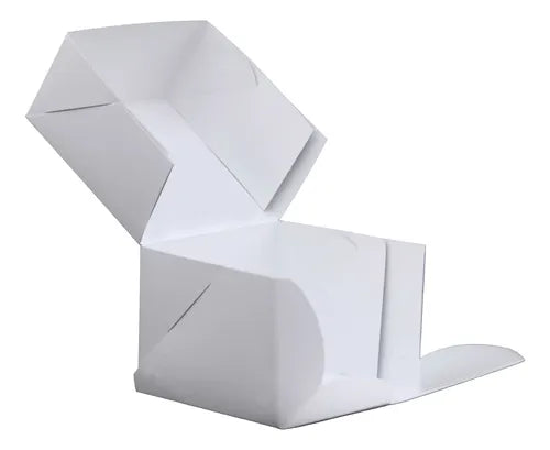 cod: 2609 (50u) CAJA MINI TORTA SIN VENTANA CUPCAKE MUFFINS - medida: 10x10x10